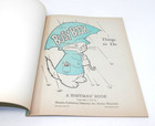 Vintage Whitman Busy Book Coloring Book     1971 Maze Puzzles Cut Outs Uncolored