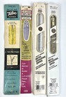 Mixed Lot Of Sewing Supply Notions Thread  Needles  Hooks  Eyes   Loops  More