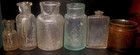 Estate Bottle Lot From New York Pioneer  Irridescent Phials Wagon Medicine