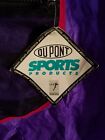 New Windbreaker Supplex Nylon Purple Anorak Jacket Womens M Hook And Loop Tags