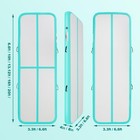 Inflatable Air Mat Tumble Track 10ft 4in Thickness Electric Pump Mint Training