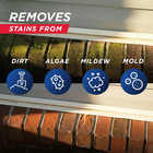 30 Seconds Outdoor Cleaner For Stains From Algae  Mold And Mildew 1 Gallon