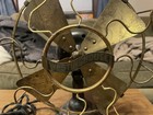 Antique Westinghouse 8    All Brass Table Fan Brass Blade Brass Cage