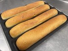 6 Pack 15 5    Subs Silform Style Sub Sandwich Silicone Baking Mat Bread Mold Form