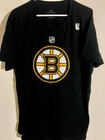 Adidas  Nhl T Shirt Boston Bruins David Pastrnak Black Size Men s Xl