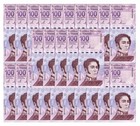 Venezuela 100 Digitales Banknotes 2021 Qty 25 Unc 100 Million Bolivars