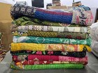 Kantha Quilt Indian Vintage Reversible Throw Handmade Blanket Wholesale Lot Twin