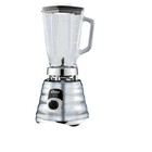 Oster Original 1000 Watt Durable Chrome Blender All Metal Drive  5 Cup Glass Jar