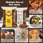 Rani Star Anise Seeds  Whole Pods  badian Khatai  Spice 1 75oz  50g 