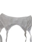 Vintage Garter Belt Size L White