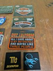Harley Davidson And Hot Leathers Embroidered Patches Lot Of 12 New