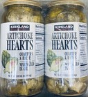 Kirkland Signature Artichoke Hearts Marinated In Oil 33 Oz Jars   5    2 Packs