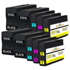 10pk 950xl 951xl Ink Cartridge For Hp Officejet Pro 8100 8600 8610 8615