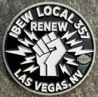 Ibew Local 357 Challenge Coin Las Vegas Nevada Renew Darth Vader Star Wars