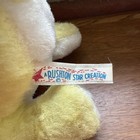 Rare Vintage Rushton Yellow Sleepy Bunny Rabbit Plush Stuffed Animal