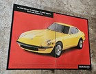 1996 Datsun Nissan 240z Print Ad Magazine Advertisement