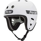 Pro-tec Full Cut Helmet - Gloss White W  Accessory Clip