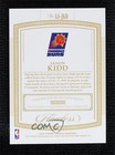 2018-19 Panini Flawless Legendary Scripts  25 Jason Kidd  ls-jkd Auto Hof