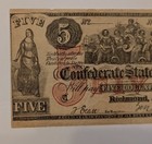 1861 Confederate Csa Contemporary Counterfeit Ct-31 Vf