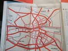  Ireland Caltex - Oil Gas Station - Vintage - Map - Rare 1964