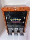 Orange  1 Vend 3 Column Sticker Tattoo Pokemon Card Vending Machine Tcg Sports