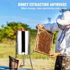 Vevor Manual Honey Extractor Beekeeping Equipment 2 4 Frames Stainless Steel