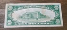 Rare 1929 The First National Bank Of Philippi West Virginia  10  ch  6302 