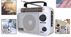 High Reception Shortwave Transistor Radio - Ac Or Battery Operated Convenience