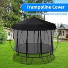 Outdoor Round Trampoline Cover  tent Only     10 Ft 12ft 14 Ft Trampoline Tent    