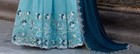 New Presenting Sky Blue Silver Glosy Fancy Lehenga Choli And Dupatta For Wedding
