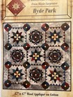 Pattern Hyde Park Wool Cotton Quilt New Traditional Primitives Missie Carpenter 