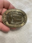 Cactus Ropes Championship Team Roper Belt Buckle 1998 D4