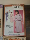 Lot 6 Vintage Simplicity Sewing Patterns 60s 70s 80s Womens Clothes Cut Used