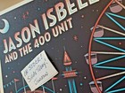 Jason Isbell 400 Unit Summer 2018 Tour Screen Print Poster Signed S n Ap   65