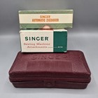 Singer Sewing Machine Buttonholer   Zigzagger   Attachments  Lot Of 3  Vintage