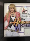 Miley Cyrus Hannah Montana 2 Riaa Platinum Hollywood Records   Disney Plaque