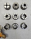Erikson F-series Collets  255  367  381  429  430  590  688  697  700 Lot Of 9