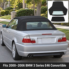 For Bmw 3-series E46 330ci M3 2000-06 Convertible Soft Top   Heated Glass Window