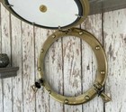 9  Antique Brass Porthole Mirror Nautical Maritime Wall Decor Ship Cabin Window