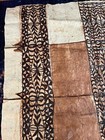 Large Vintage Tapa Bark Cloth Panel  Tonga  Polynesian  75  X 69 