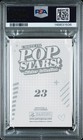 Taylor Swift 2025 Panini Pop Stars  Stickers  23 Gold Foil Psa 10 Gem Mint