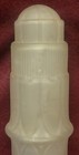 1930s Art Deco Cylindrical  skyscraper  8 1 4  Frosted Glass Table Lamp Shade