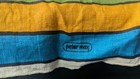 Vintage 60s Peter Max Psychedelic Linen Textile Groovy Artwork