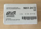  24  Pack Purell Advanced Hand Sanitizer 4 Oz Each Flip Top Gel Bottle Exp 12 25