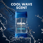 Gillette Clear Gel Supreme Protection Cool Wave Antiperspirant  5 Pk   3 8 Oz