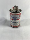 Vintage Budweiser Tin Can Bic Disposable Lighter Holder Made In Usa