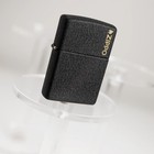 Zippo Classic Black Crackle   Zippo Logo Windproof Pocket Lighter  236zl