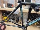 Medium Bianchi Carbon Road Bike Frameset Rim Brake W full Carbon Fork 54cm Tt