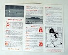 C1940 California Lake County Real Estate Promotion Lakeport Kelseyville Map
