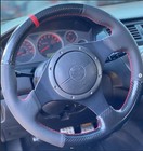 Car Steering Wheel Cover For Mitsubishi Lancer Evolution 8 Viii 2003-2004   L   